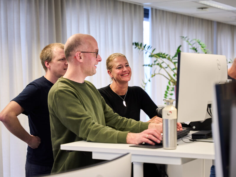 Dries Moelans working in database management