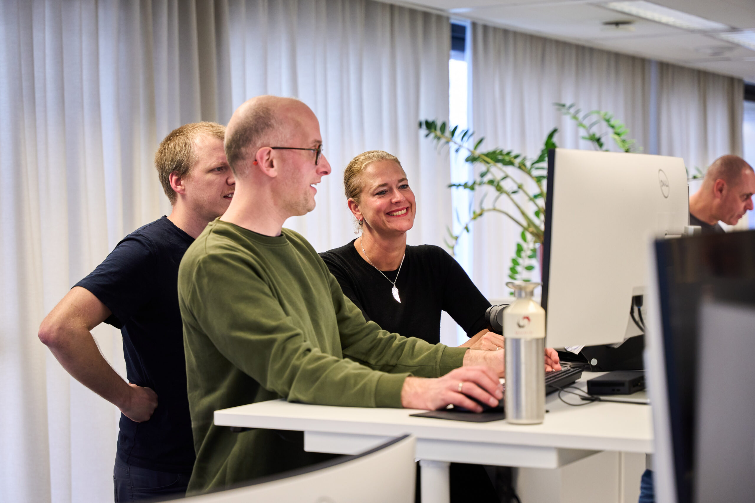 Dries Moelans working in database management